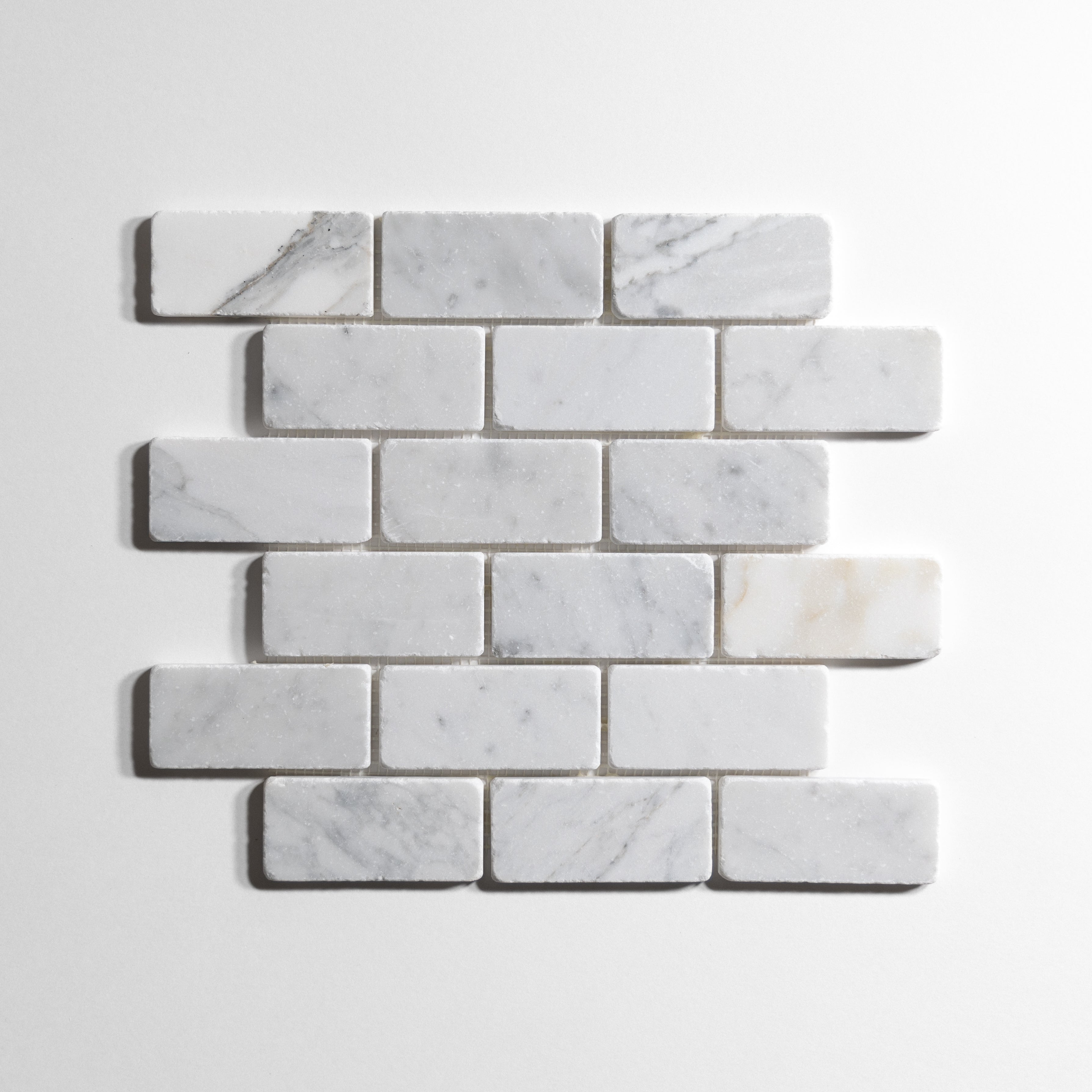 Antique Carrara 2" x 4" Brick