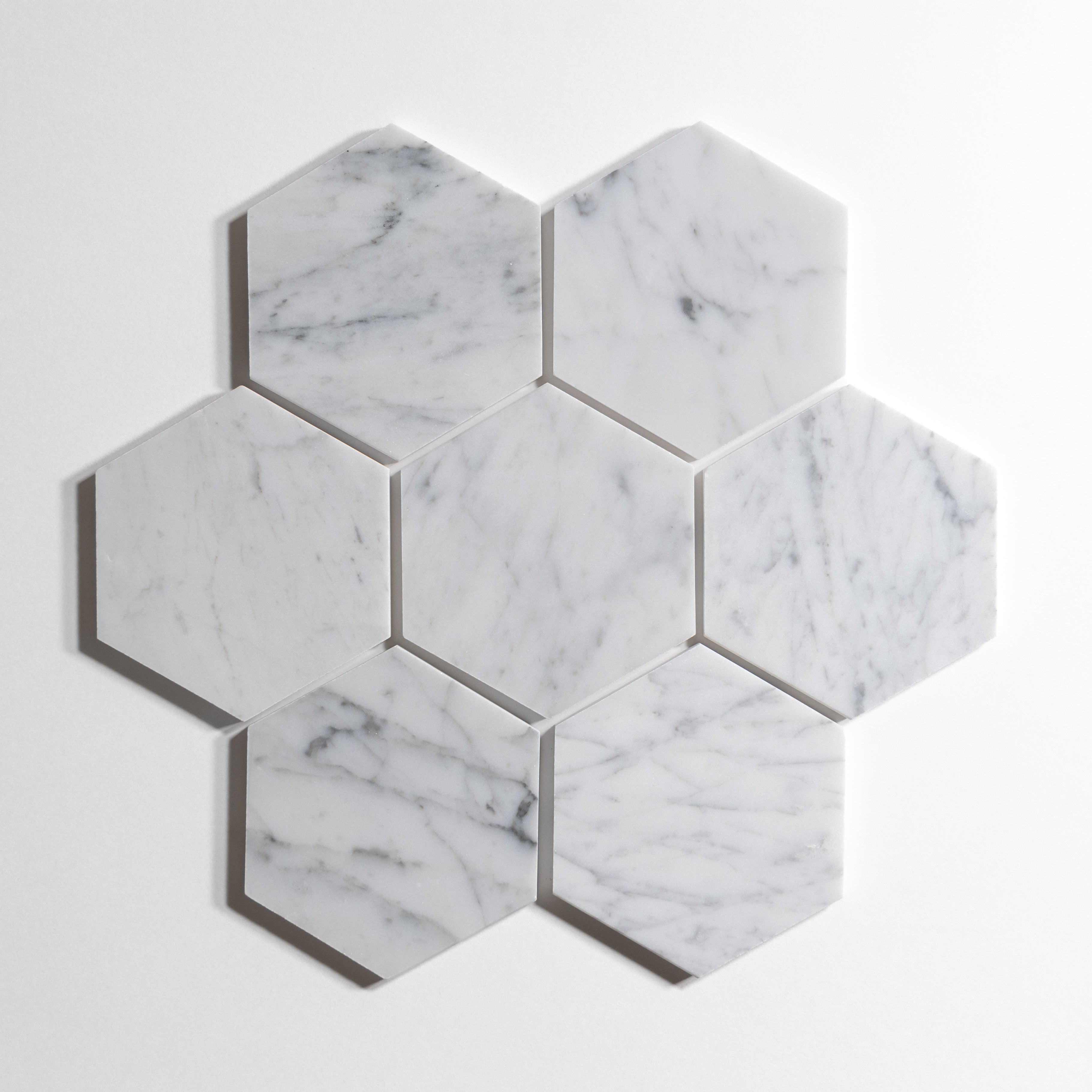 Venatino Carrara 5" Hexagon