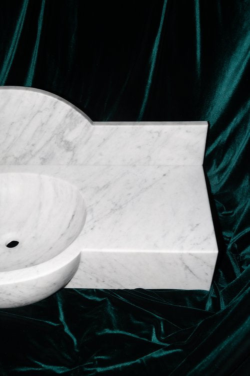 Venatino Carrara Floating Sink (In stock)