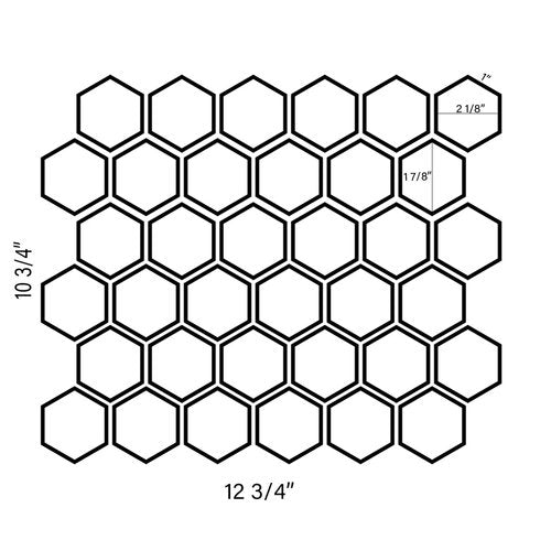Venatino Carrara Hexagon
