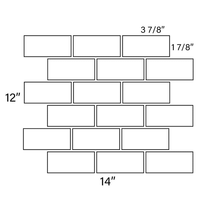 Savana Travertine 2" x 4" Brick